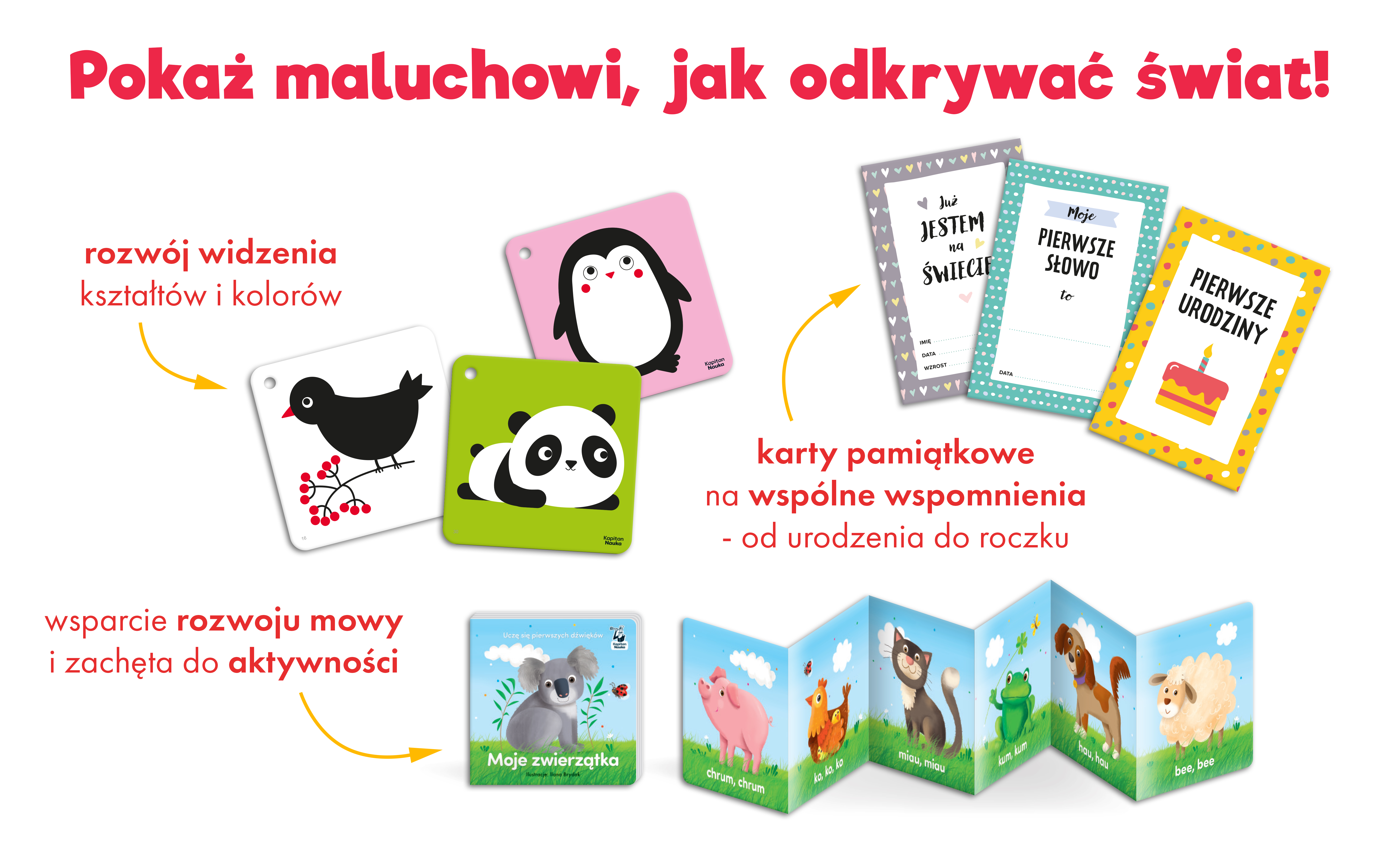 Wizualizacja produktu Mój pierwszy rok. Zestaw dla malucha 0-12 miesięcy 